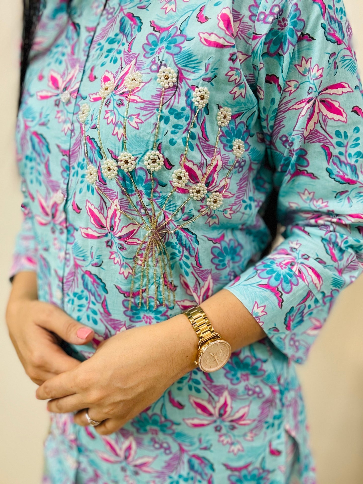 Elegant Floral Co-ord Set