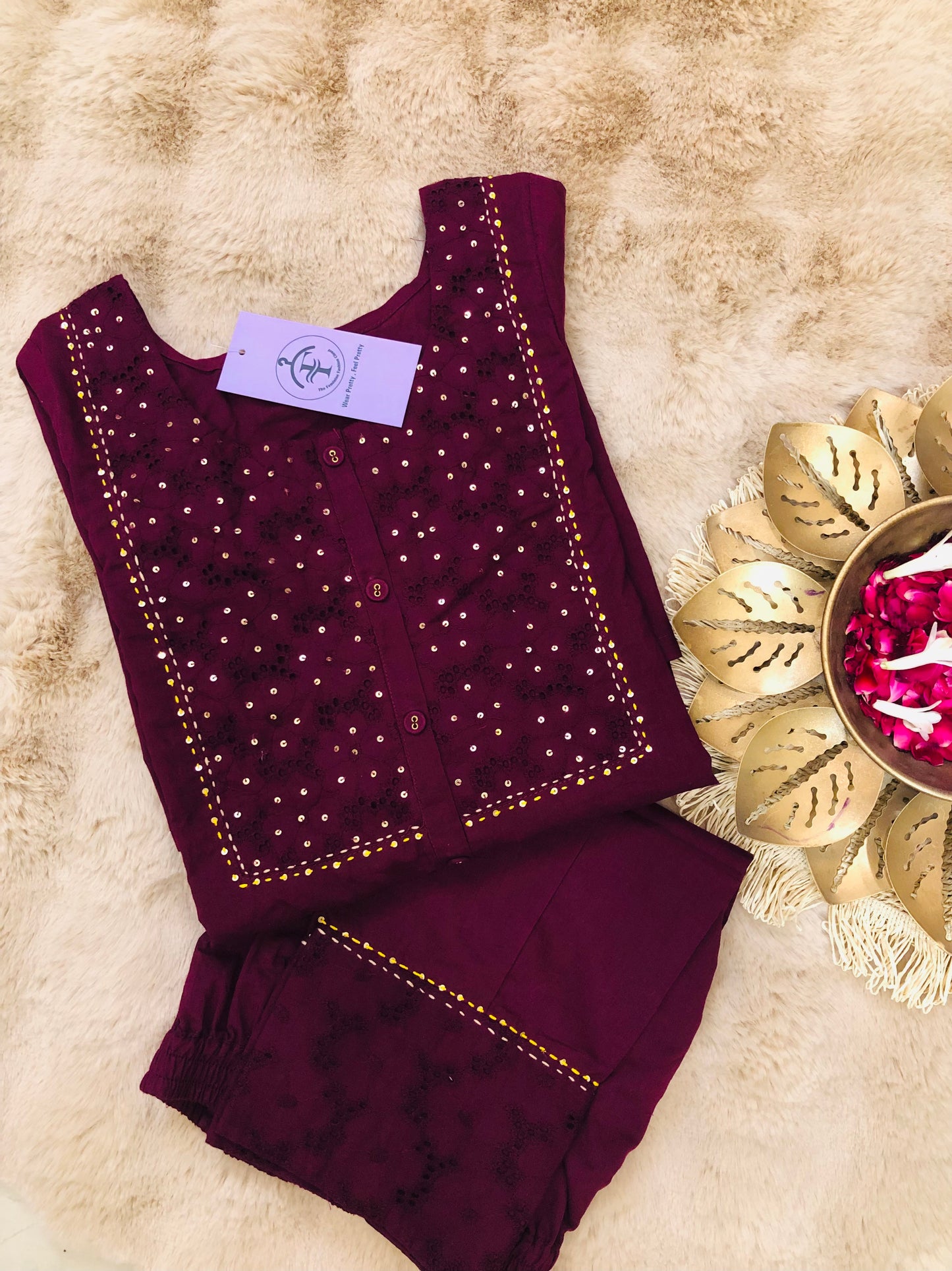 Royal Wine Glow Set
