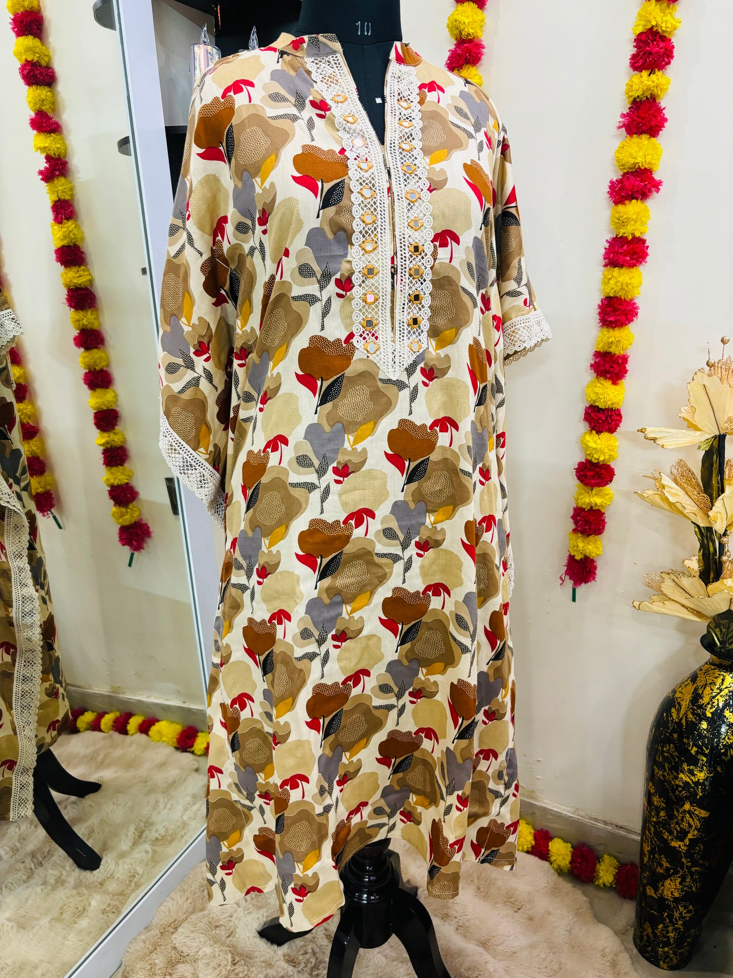 Sandy Spark Kaftan Set