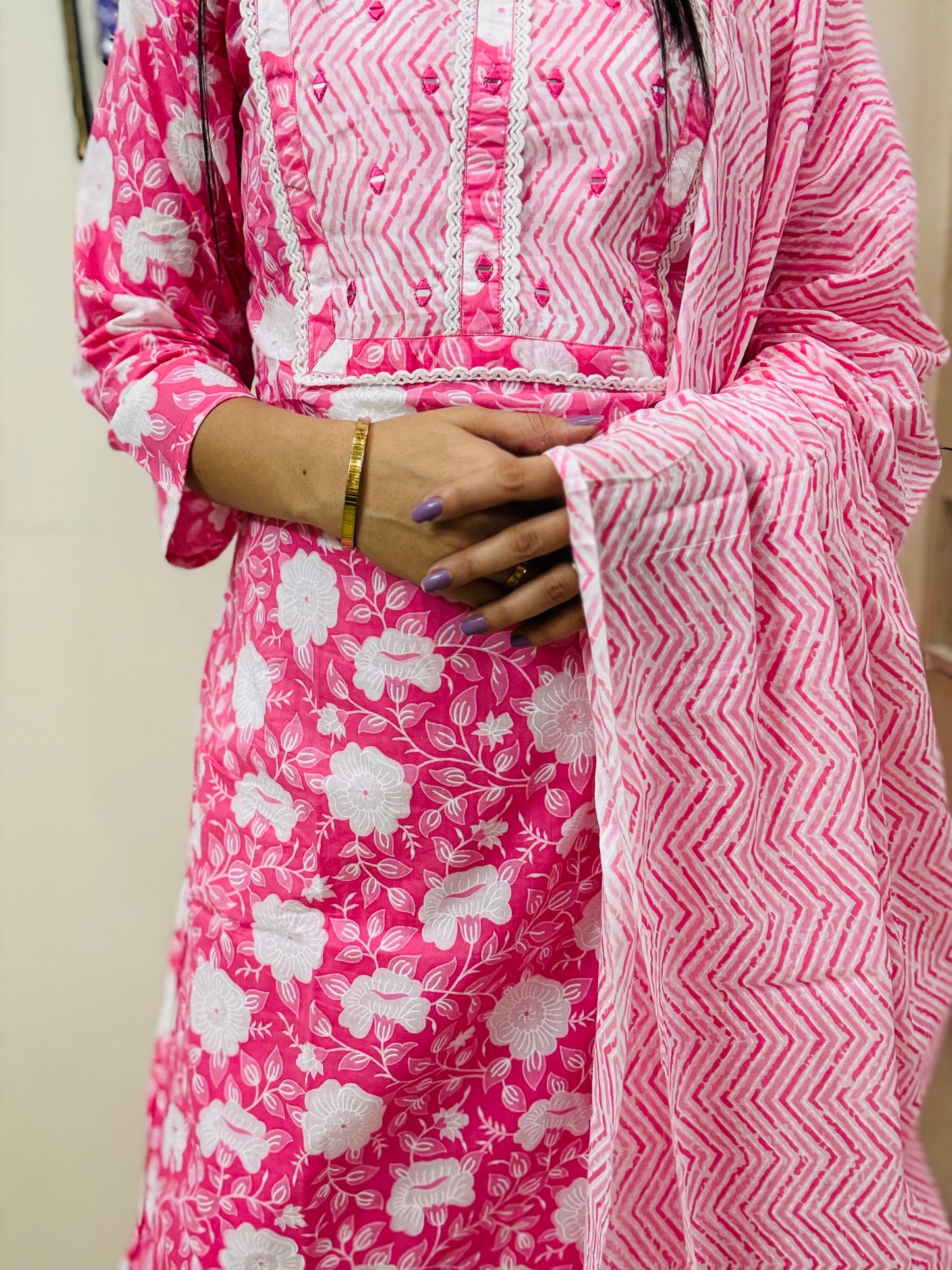 Spring Blush Suit Set