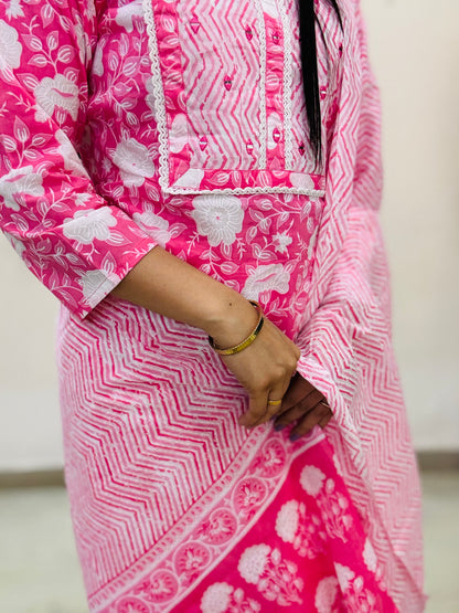 Spring Blush Suit Set