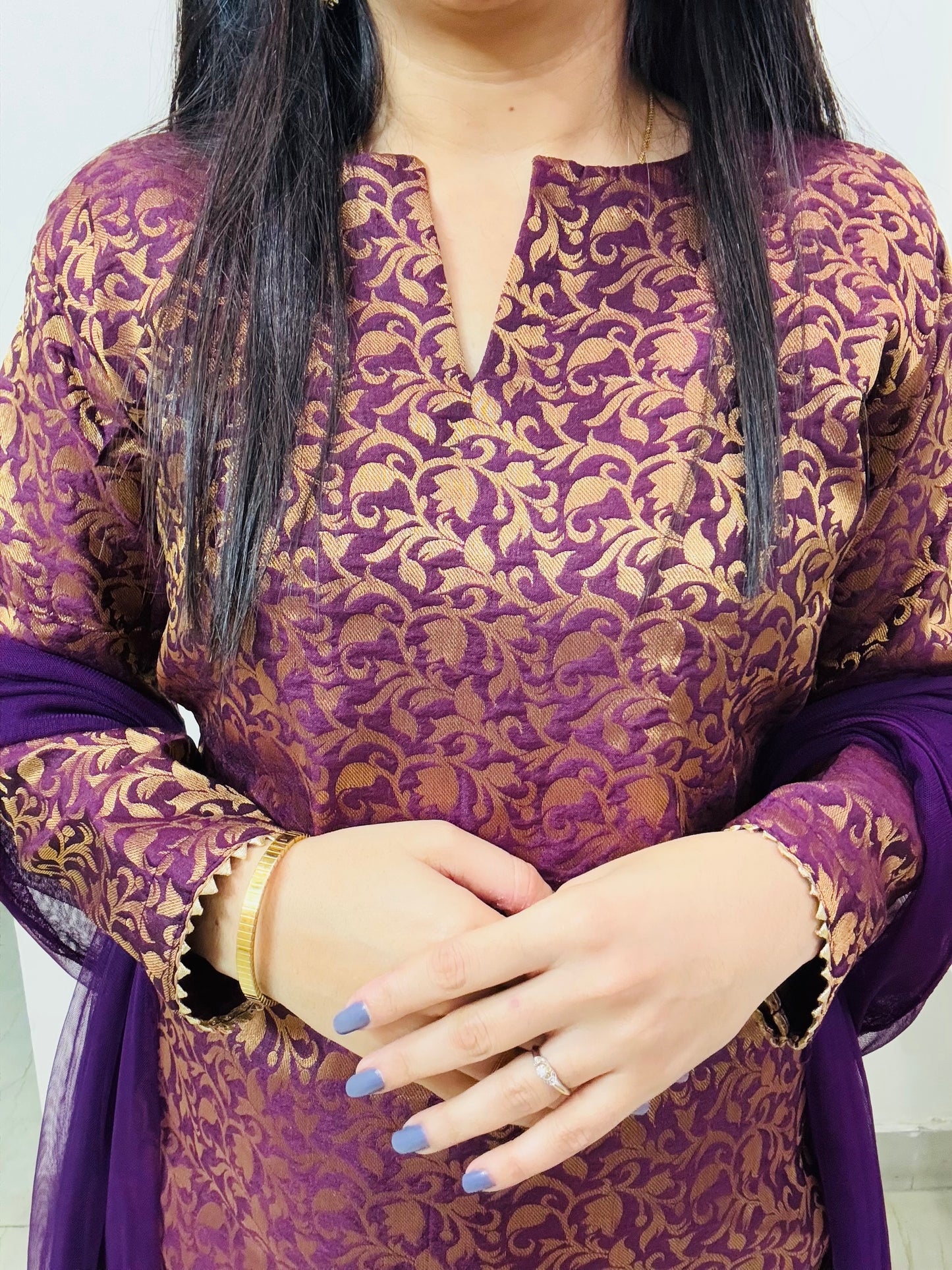 Brocade Bliss Suit Set