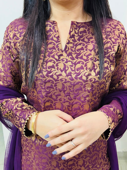Brocade Bliss Suit Set