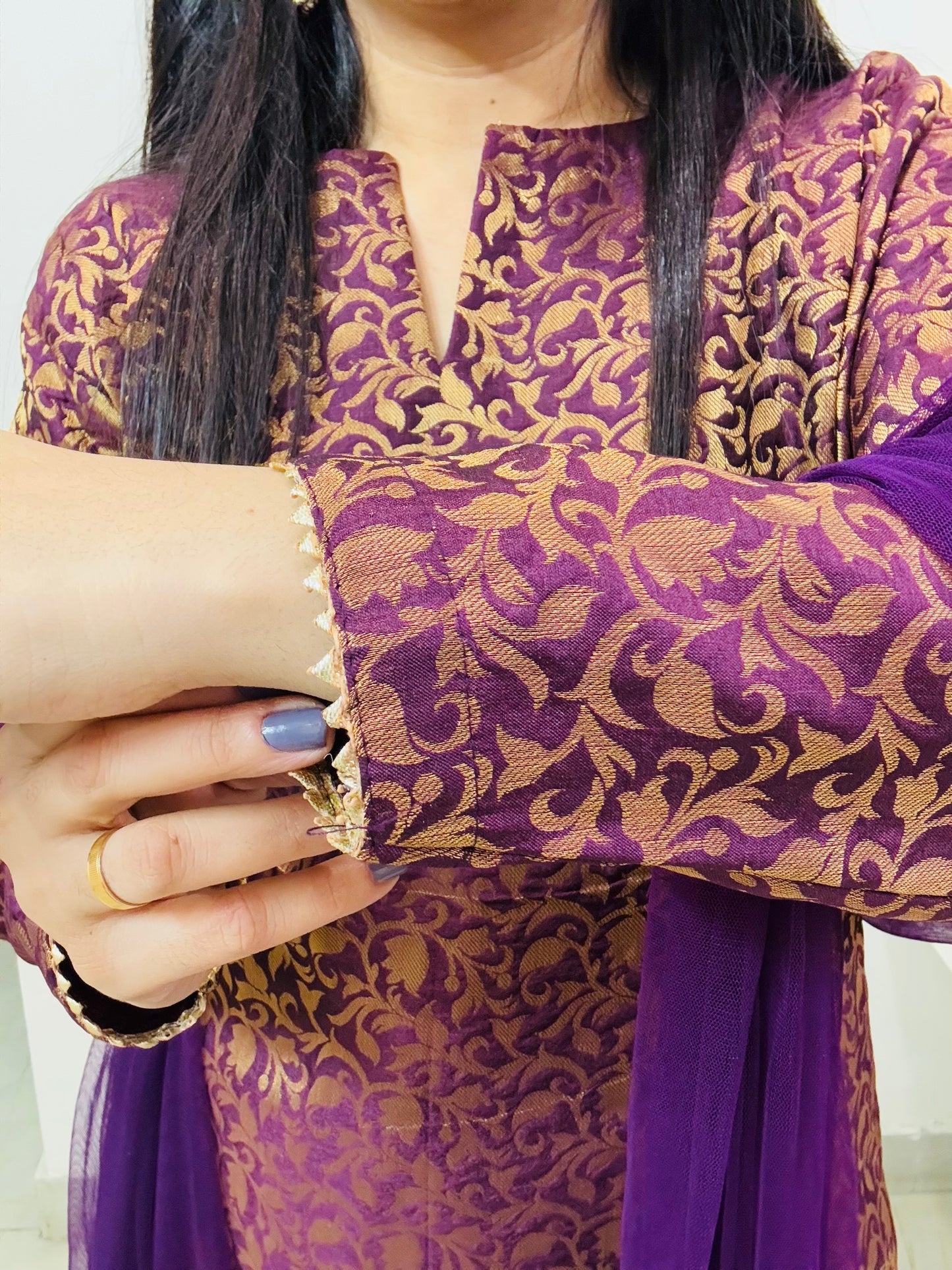 Brocade Bliss Suit Set