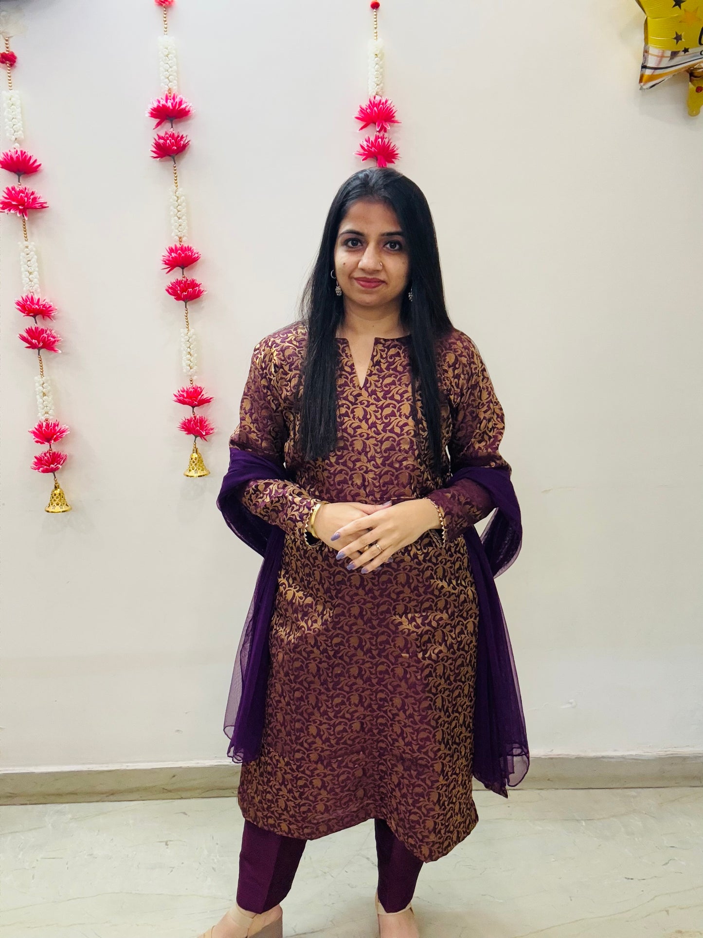 Brocade Bliss Suit Set