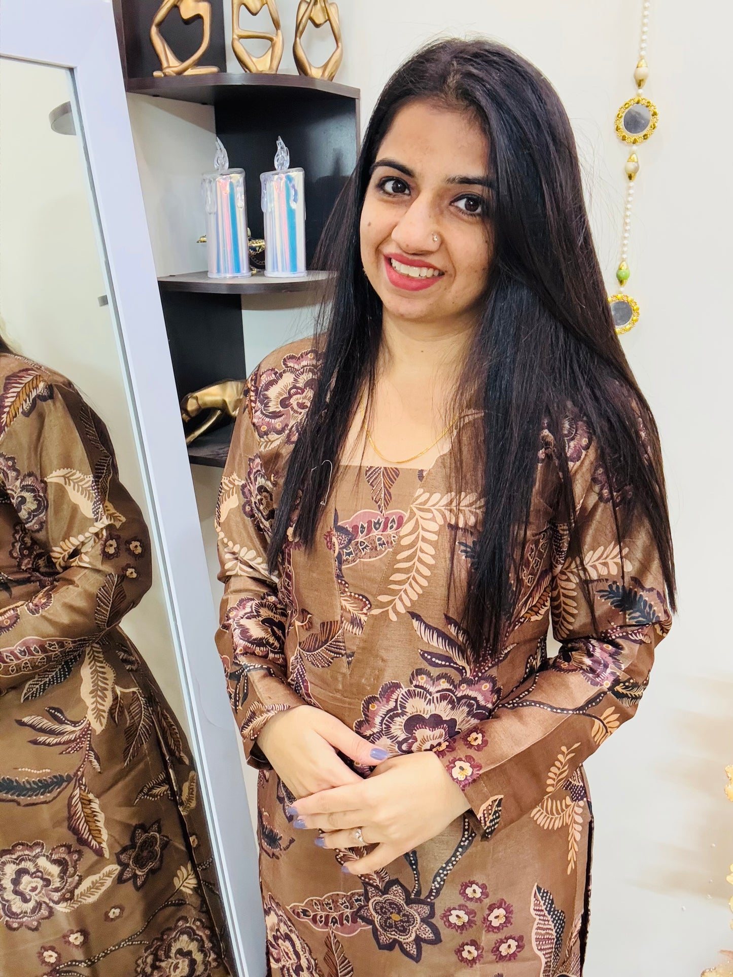 Silk Petals Kurti