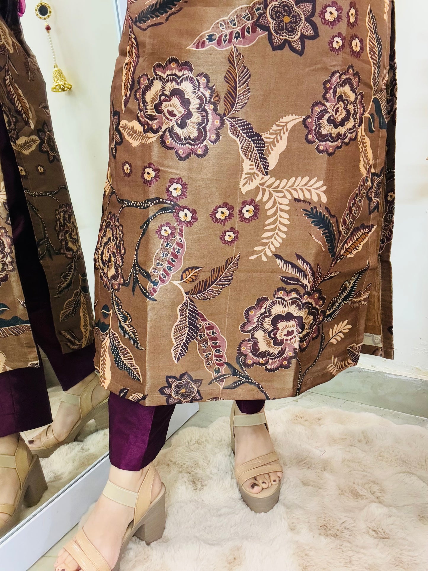 Silk Petals Kurti