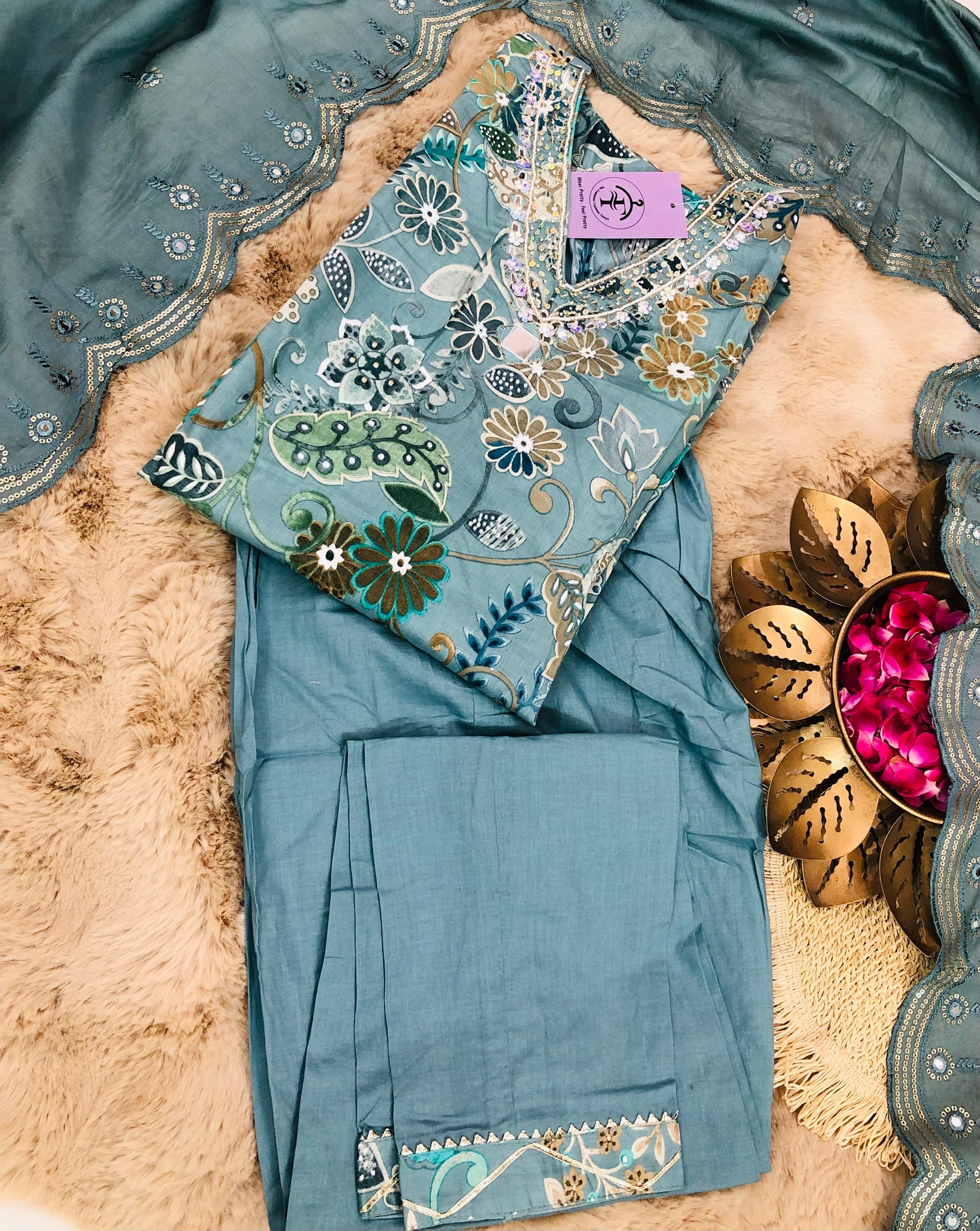 Evergreen Charm Suit Set
