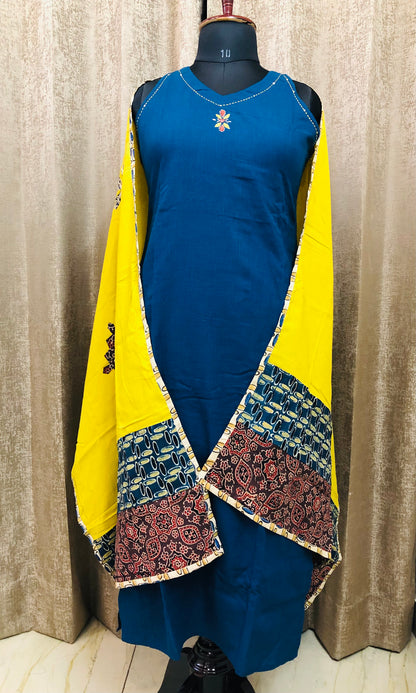 Blue Harmony Palazzo Set