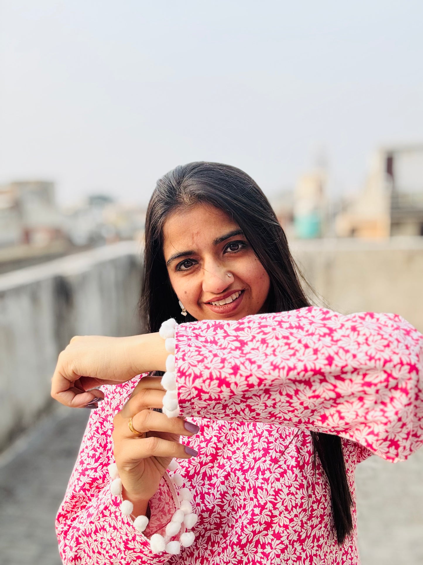 Pom-Pom Bliss Kurta Set