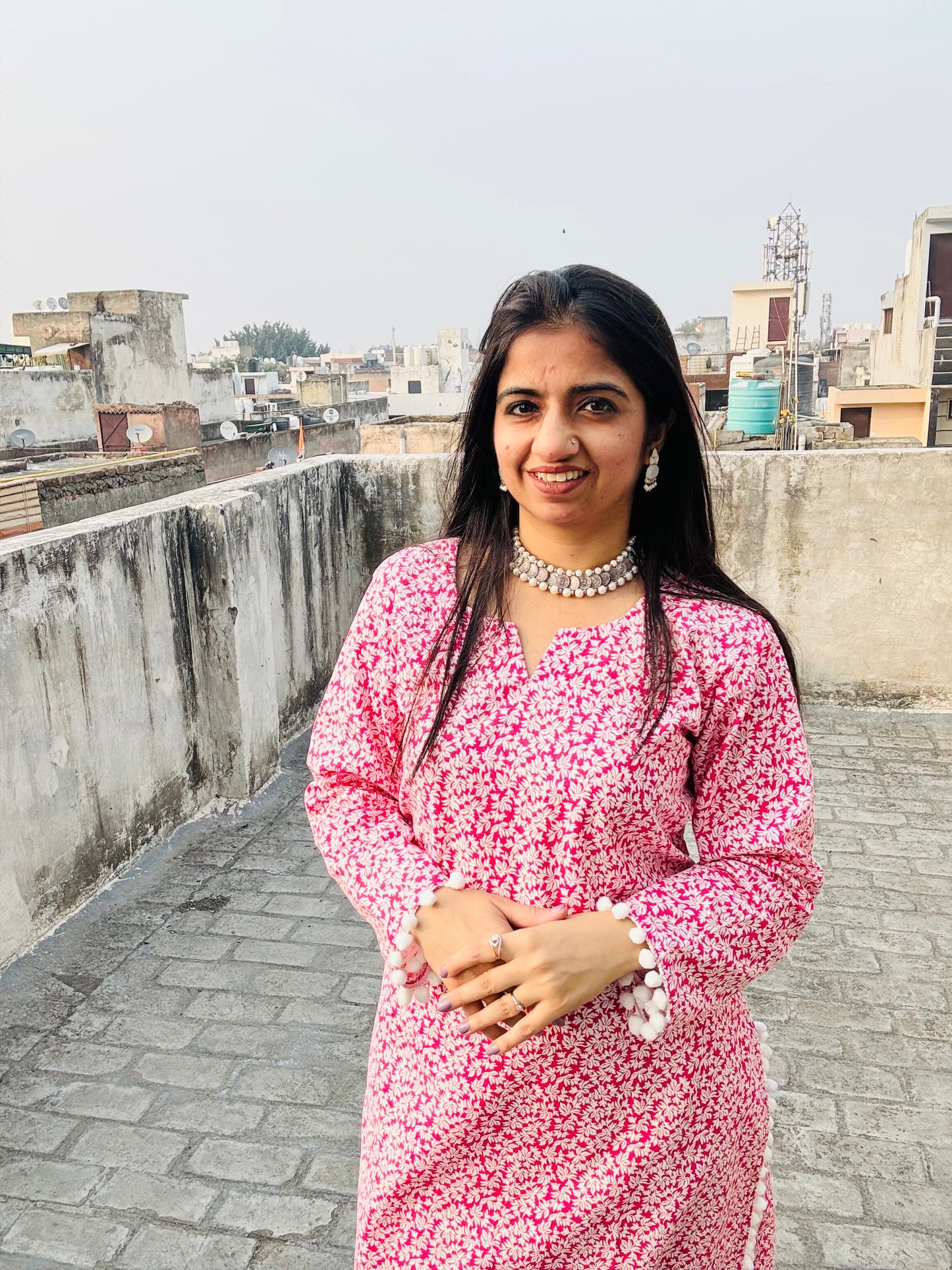 Pom-Pom Bliss Kurta Set