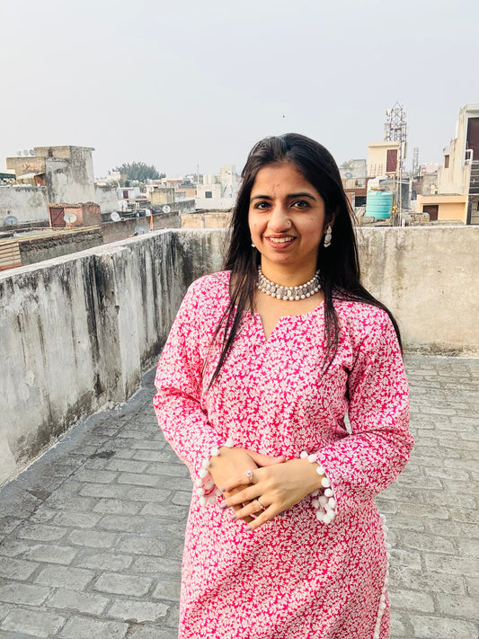 Pom-Pom Bliss Kurta Set