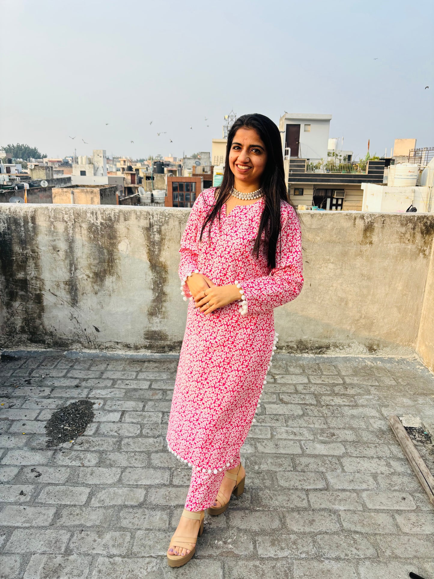 Pom-Pom Bliss Kurta Set