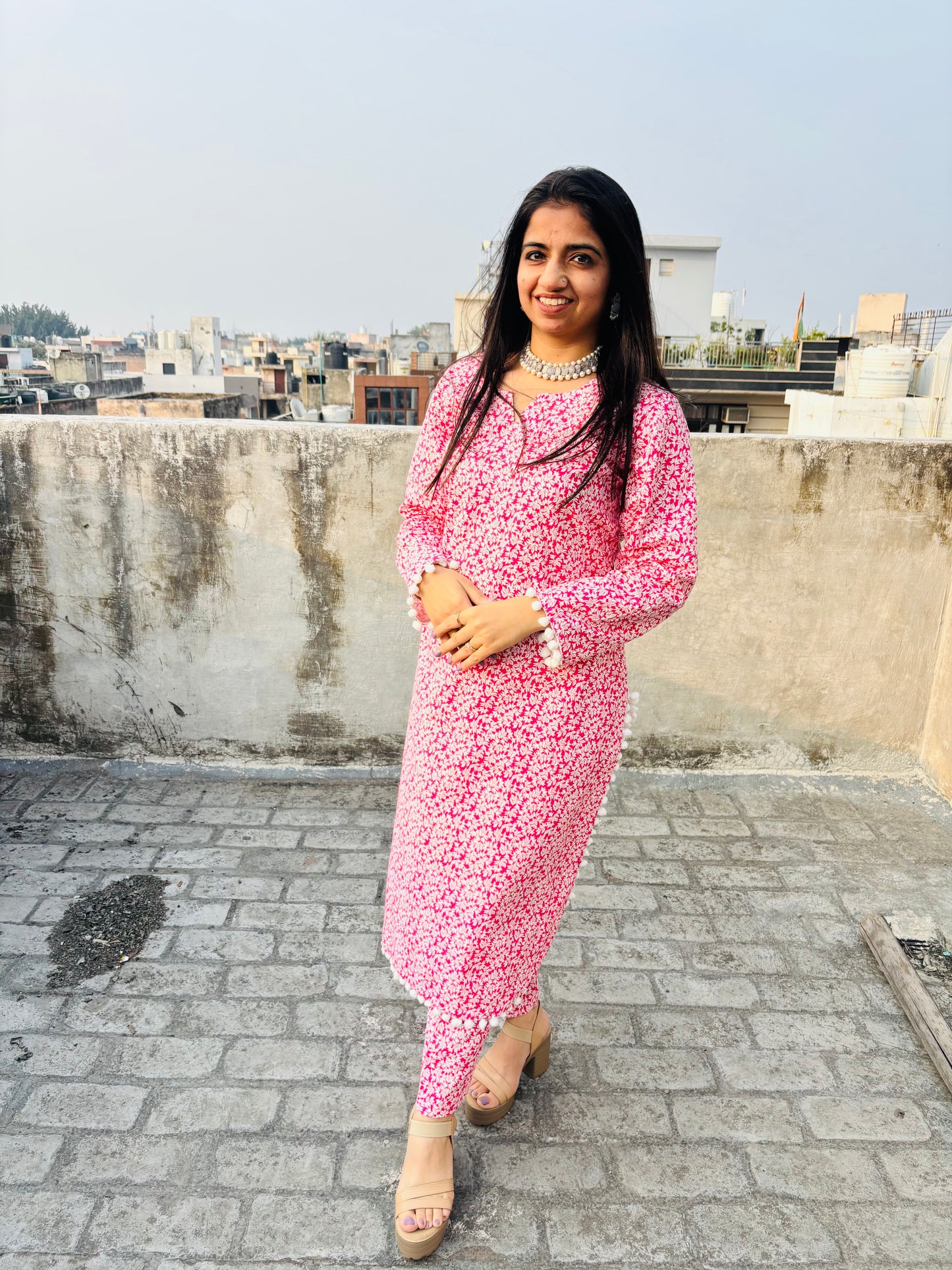 Pom-Pom Bliss Kurta Set