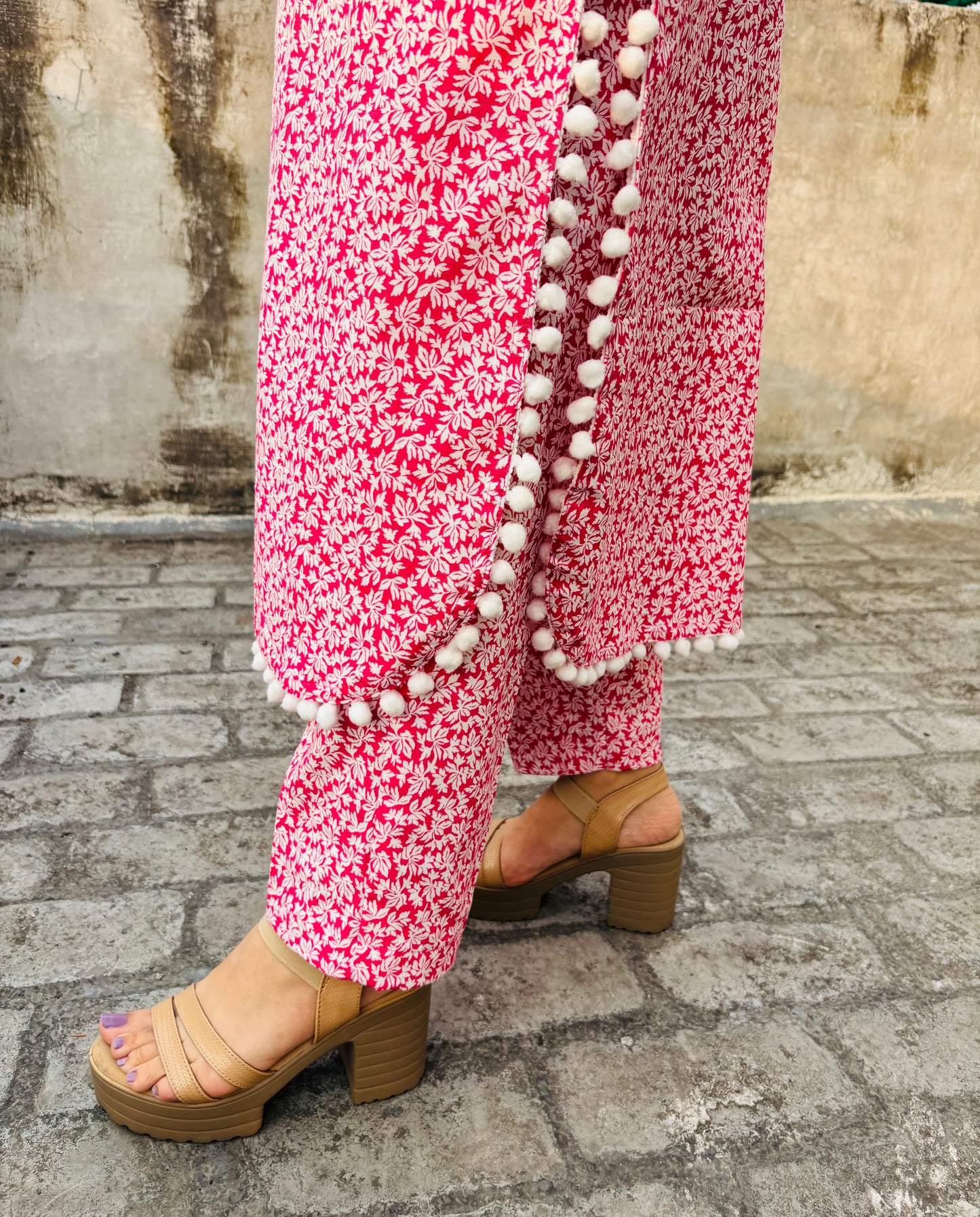 Pom-Pom Bliss Kurta Set