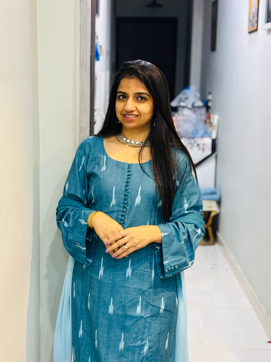 Ruhani Ikat Suit Set