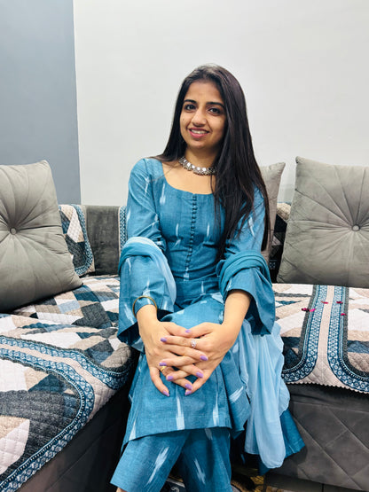 Ruhani Ikat Suit Set