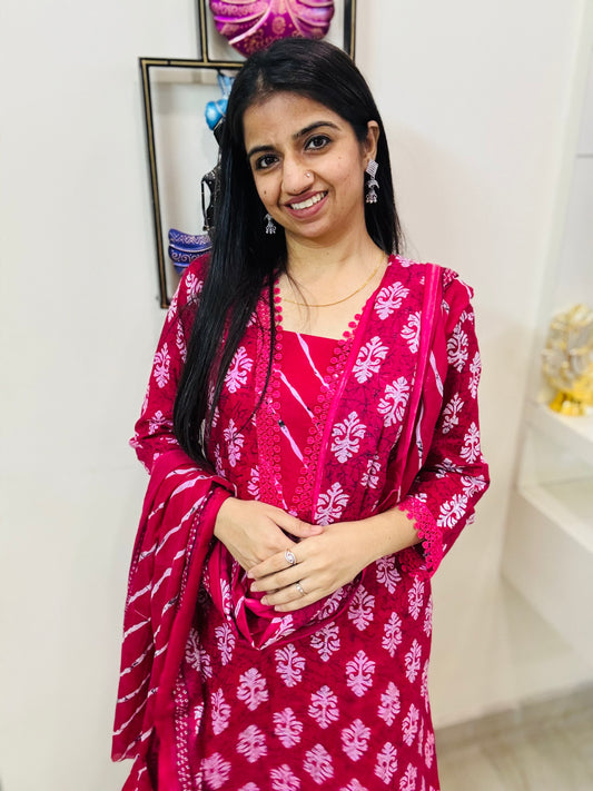 Gulabi Nazakat Suit Set
