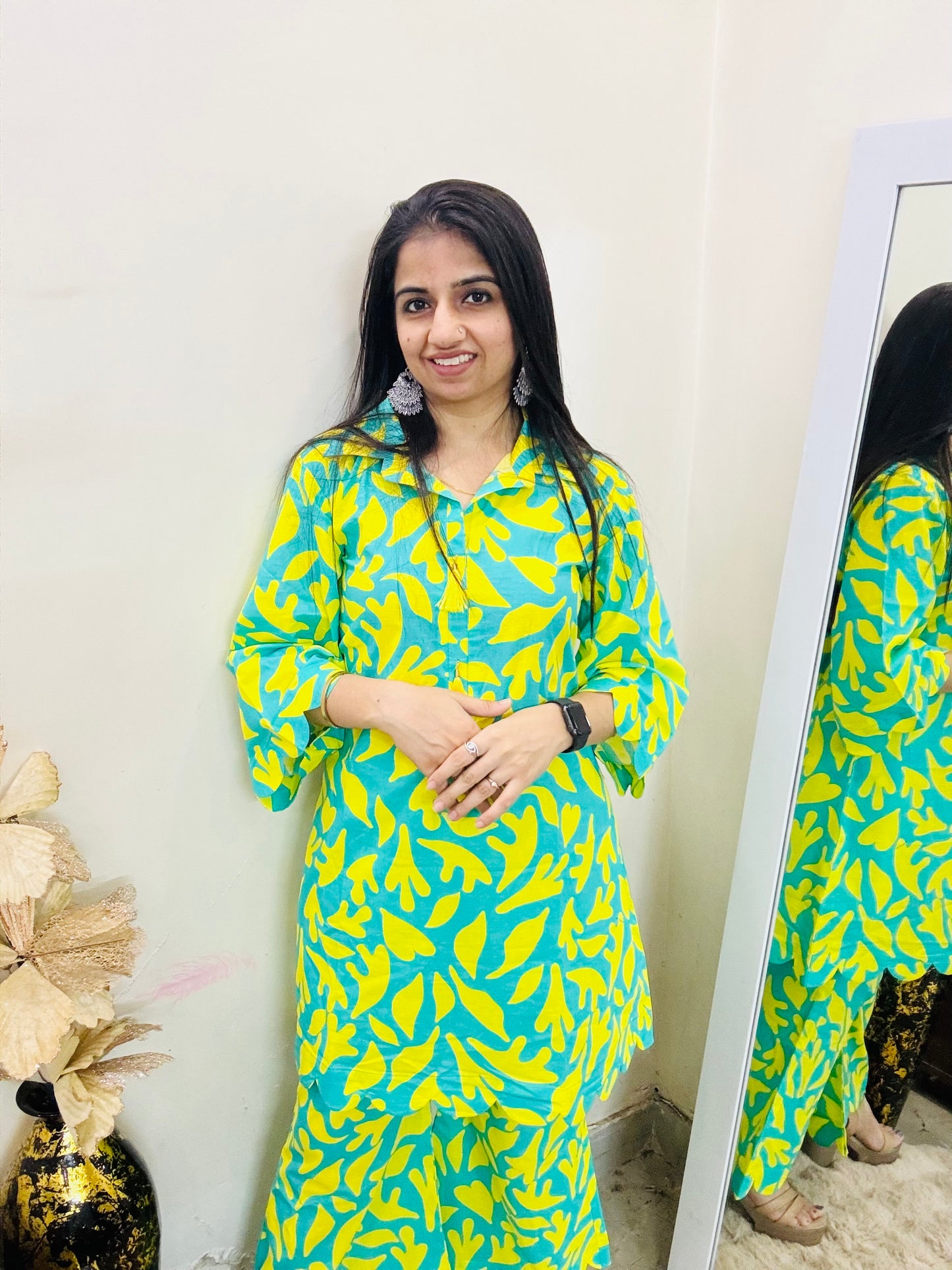 Lemon Leaf Co-ord Set