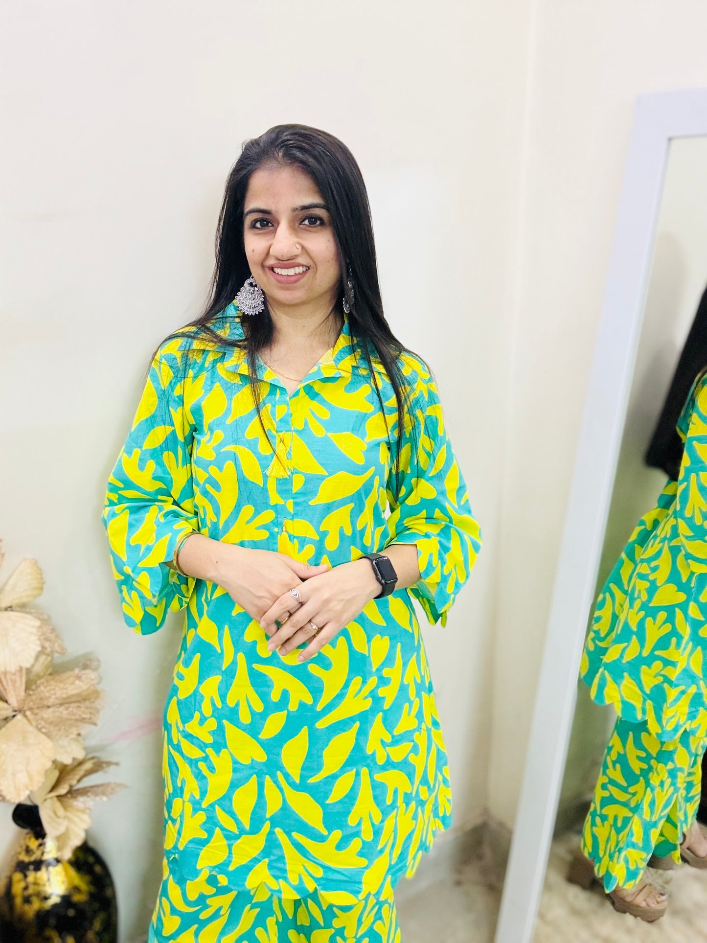 Lemon Leaf Co-ord Set