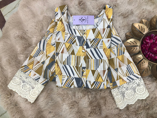 Golden Ash Kurti
