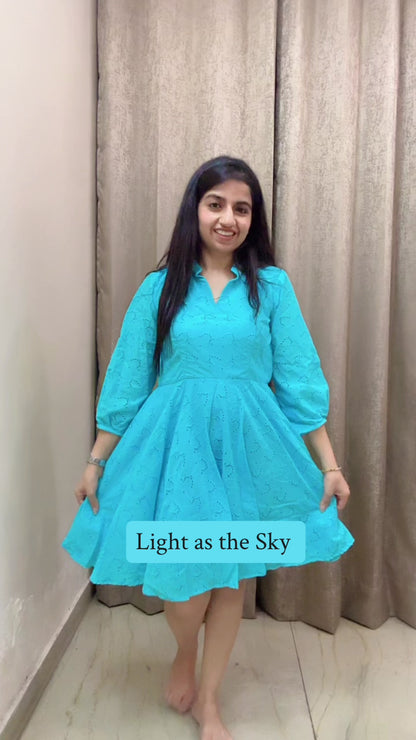 Sky Blossom Dress